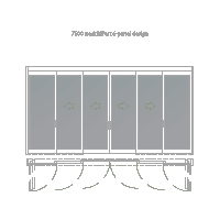 Dura-Care 7500A Bi-Part 6-panel drawing thumbnail.