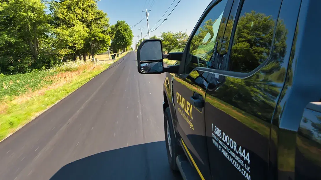 AAADM Certified Technicians in STANLEY service truck