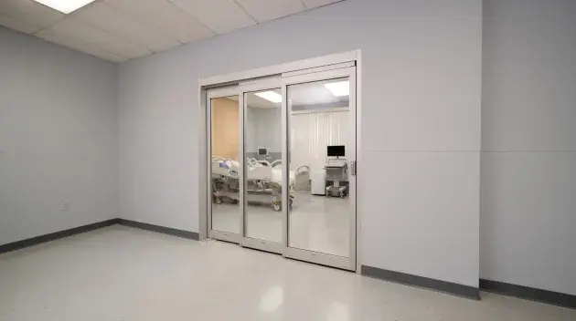 ICU Door closed