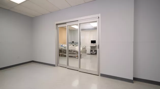 ICU Door closed