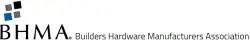 Builders hardware manufacturers association logo.