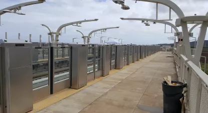 Seattle Monorail Platform Screen Doors