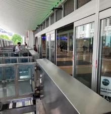 Seattle Monorail Passenger Screen Gates