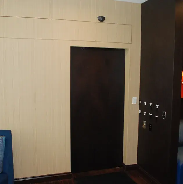 A dura glide utility door.