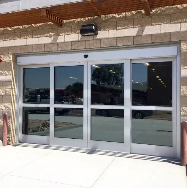 automatic sliding doors for government buildings