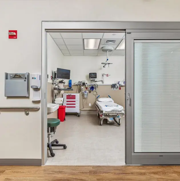 DuraCare 7500 3 panel ICU Door. Photo Credit: MKM Build Photography www.mkmbuild.com.jpg