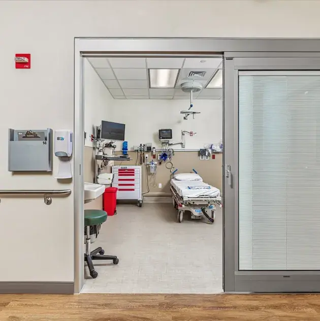 Telescopic Sliding Door ICU