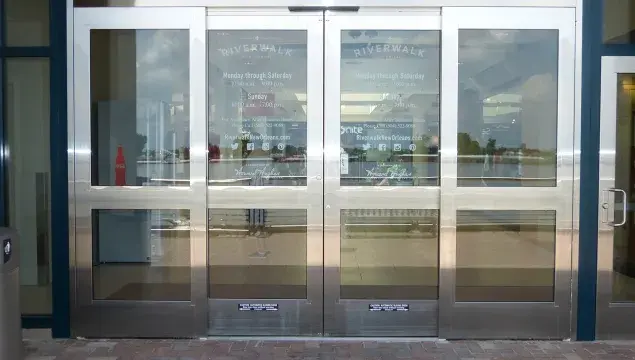 A set of durastorm doors.